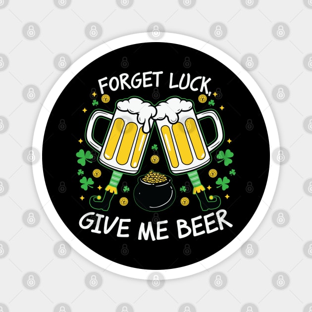 Lucky Vibes: Celebrate St. Patrick’s Day in Style Magnet by Steve